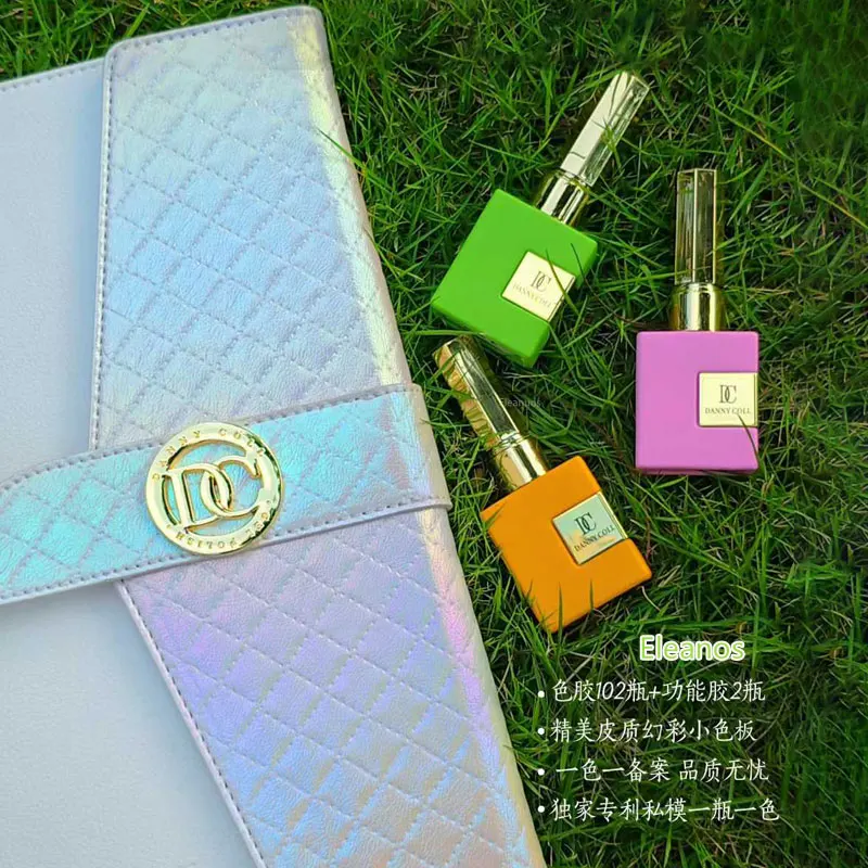 Dannycoll HEMA TPO Set di smalti gel per unghie a 102 colori gratuito con set di vernici per libri a colori Soak Off Gel UV Smalto per unghie 15ML