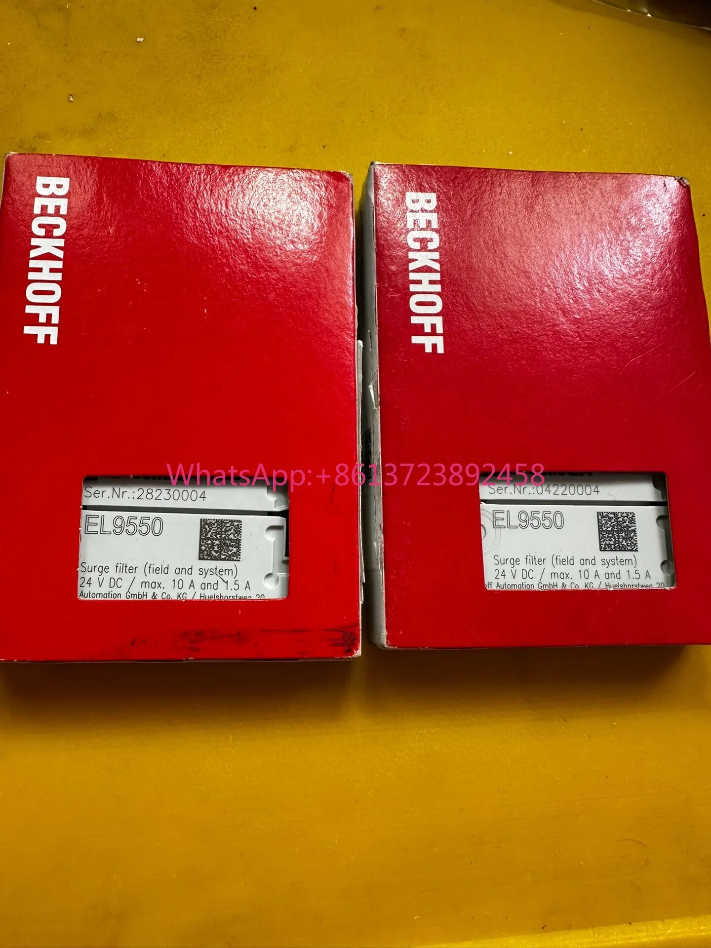 module-beckhoff-el9550-neuf-d'origine-de-haute-qualite