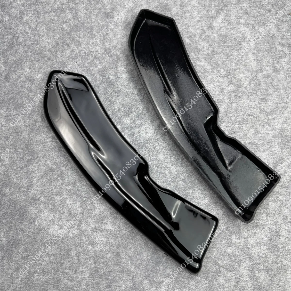 ل Volkswagen Tiguan MK2 R 2020-2023 ماكستون نمط المصد الخلفي الناشر الشفاه الجانب الخائن سبويلر لوحة مجموعات الجسم الخارجي