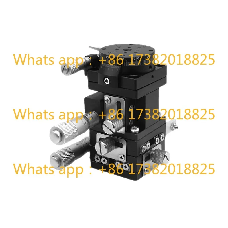 XYZR quatro eixos LTP60/LT60/90/125-LM-2 plataforma móvel de ajuste fino corrediça de elevação de deslocamento manual
