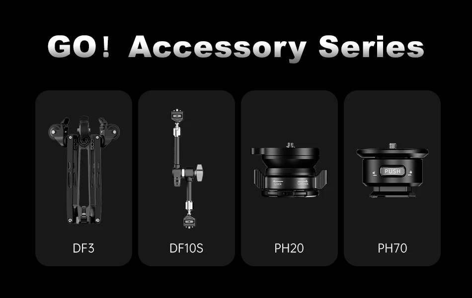 COMAN PH50 DJI Gimbal-Verstärkungsstabilisator Sicherheitsverbindungsset für DJI RS3 Pro RS4 Pro RS5 Stativ Einbeinstativ Zubehör – Detail 10