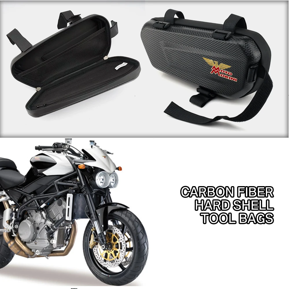EVA Hard Shell Thickened Fabric Motorcycle Storage Bag Side Bag For Moto Morini X-CAPE STR SCR Corsaro ZZ ZT T/TS Seiemmezzo