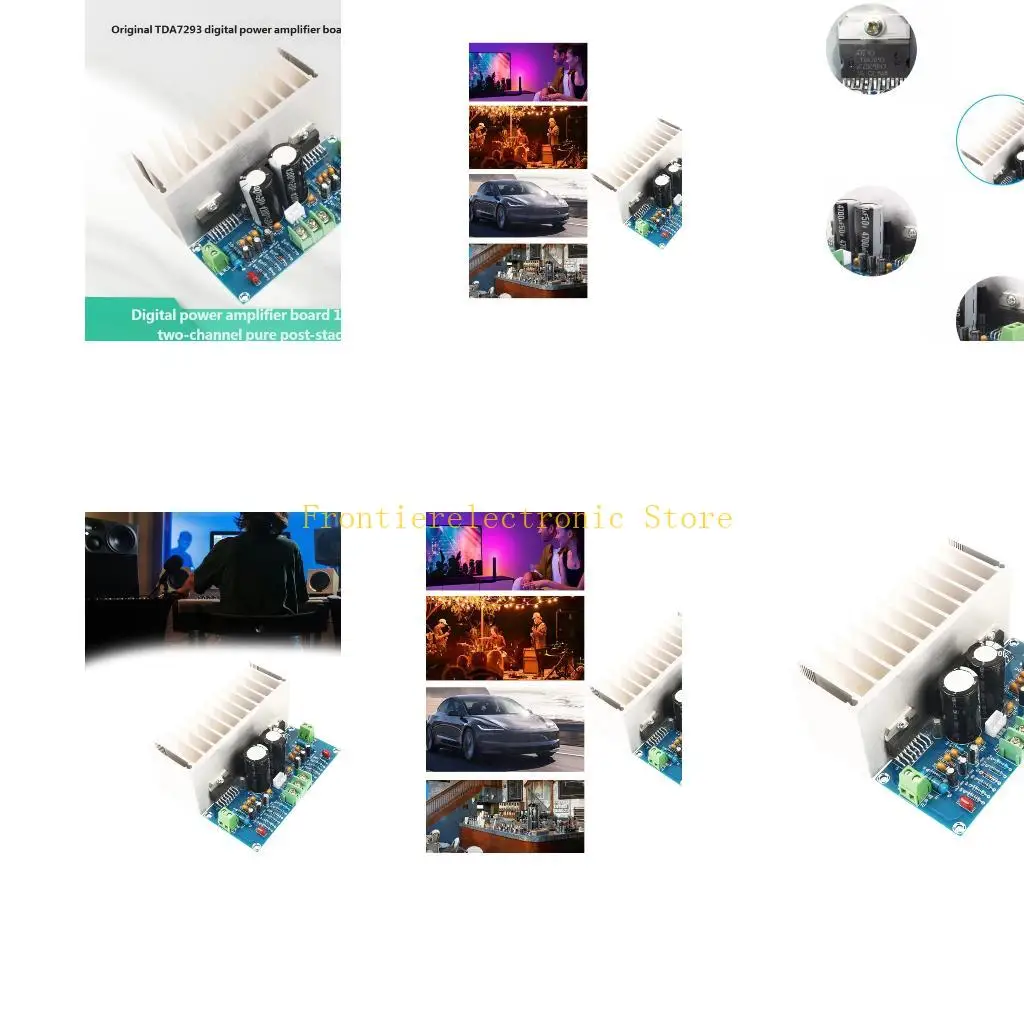 

Модуль усилителя звука G8DB 100Wx2, стабильная передача выходного сигнала для любителей музыки