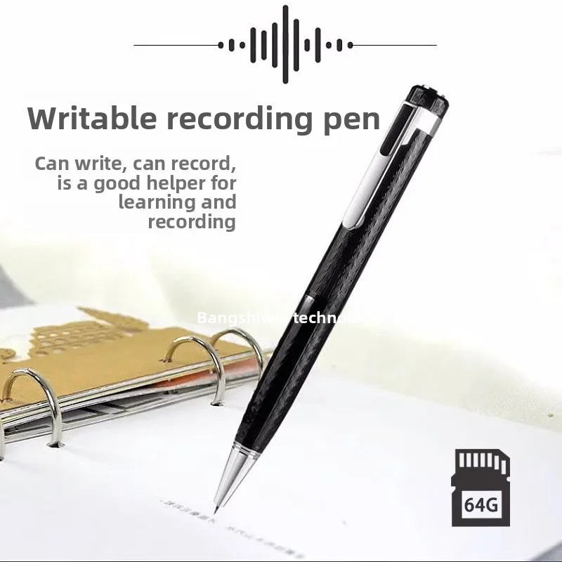 

Цифровой диктофон, ручка, портативный USB, воспроизведение MP3, мини-запись голоса для лекций, встреч, класс 64G