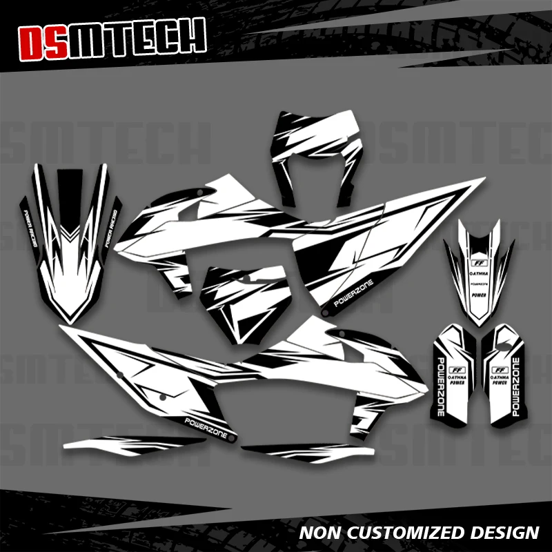 

DSMTECH For KTM SX SXF XC XCF 250 300 350 450 2019 2020 2021 2022 EXC EXCF XCW 2020 2021 2022 2023 Graphics Decals Stickers 011