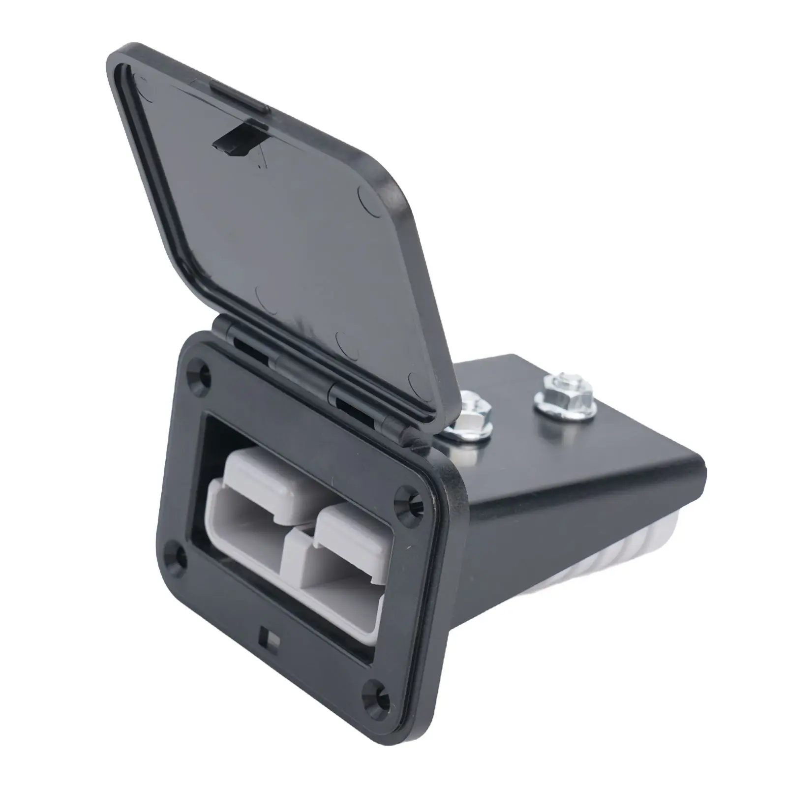 Industrial Flush Mount Bracket Panel Cover for 175A Panel Base with Cover Supporting Crimp or Solder Terminal Attachment Methods