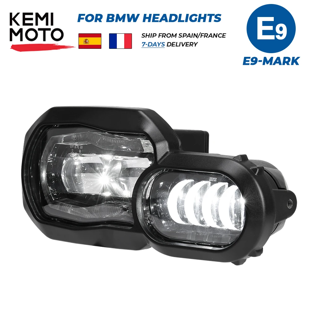 大セール！ Eマーク承認済みヘッドライト BMW F650GS F700GS F800GS