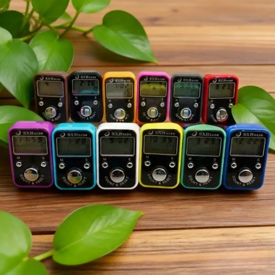 New Multi-Function Manual Counter LCD Counter Finger Ring Counter Hand Grip Rectangular Counter