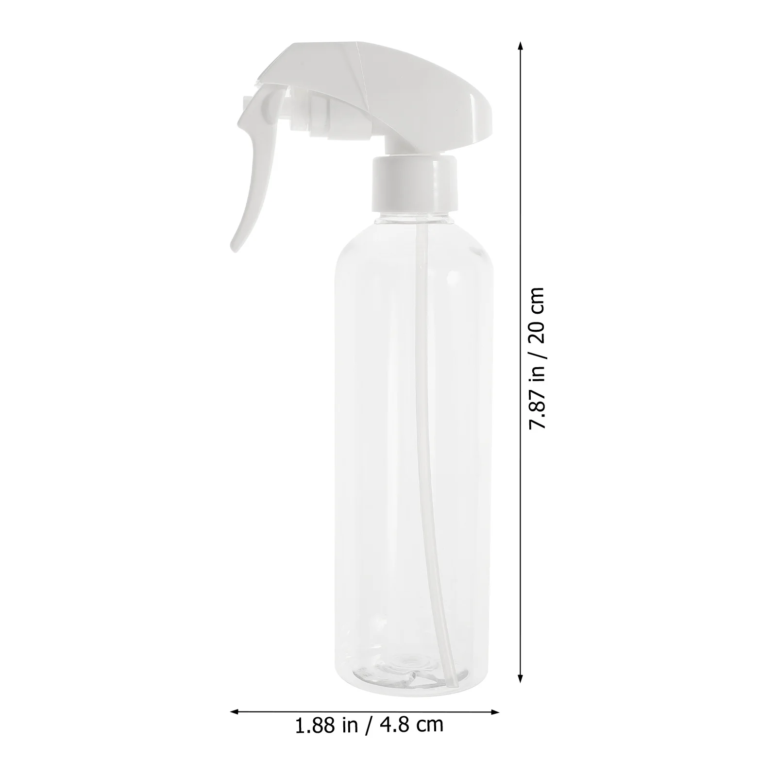 

2pcs Plastic Empty Durable Cleaner For Water Subpackaging Garden Salon Use Containers 250Ml