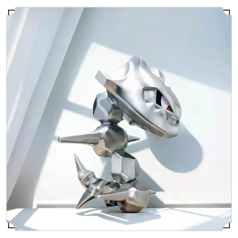 أنيمي بوكيمون ستيلكس روك الصلب الأفعى أساطير المرآب عدة بولي كلوريد الفينيل نموذج دمية جمع مكتب تمثال تزيين زخرفة لعبة طفل هدية #3