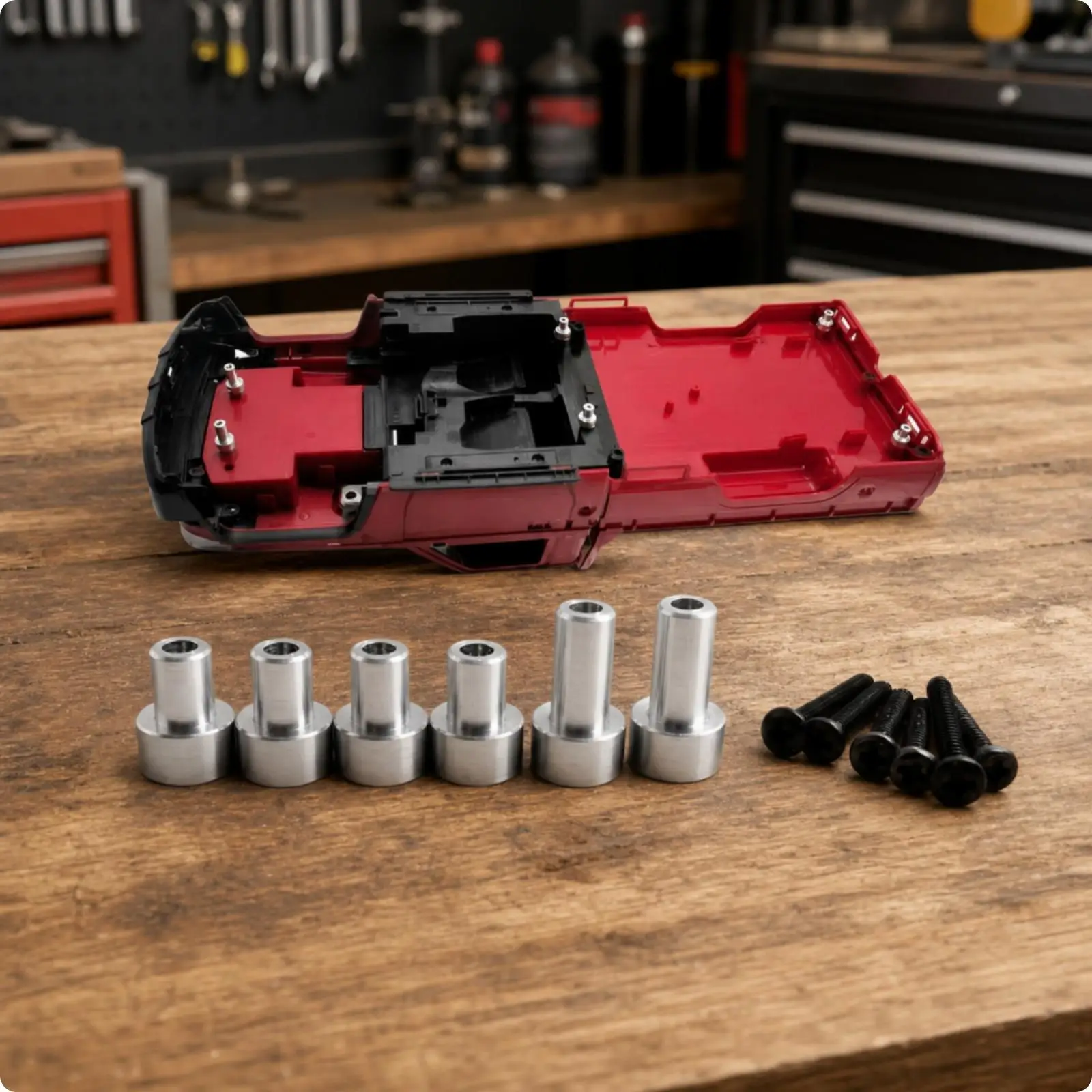 Stainless Steel Car Body Post Lift Kit for MN82 MN82S RC Crawler Truck Upgrade Parts