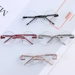 Fashion Glasses For 1/4 Dolls Cute Round Frame Plush Doll Eyeglasses for 1/6 1/12 BJD Dolls Mini Plush DIY Doll Accessories
