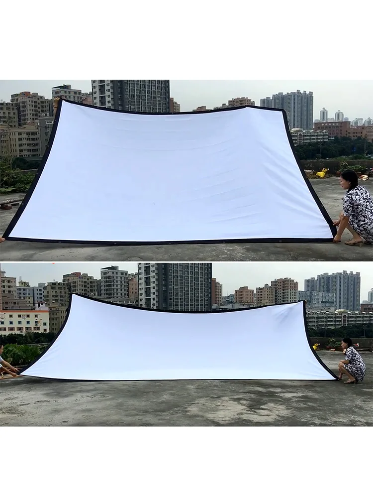 Écran de Projection Portable 180 pouces 16:9, personnalisé, meilleure taille, pièce adaptée pour Home cinéma 1080P 4K