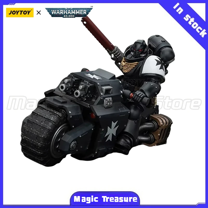 

【MT】JOYTOY Warhammer 40K Space Marines Black Templars Outriders Brother Valtus Аниме Фигурки Игрушка 1/18 Фигурка