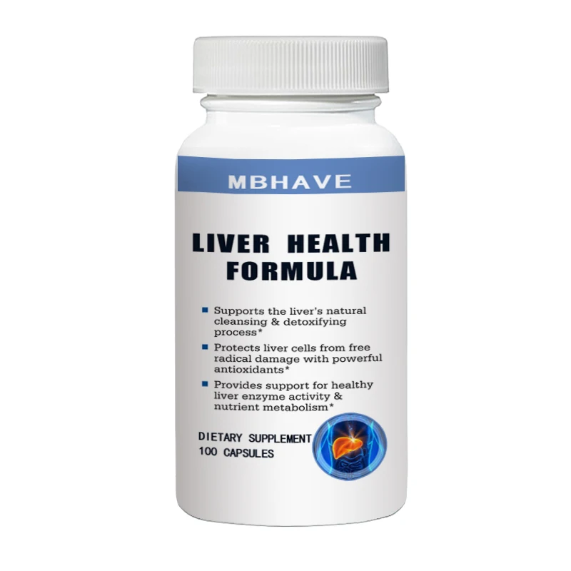 Free Shipping  Milk Thistle Extract (Silymarin) LIVER HEALTH FORMULA 100pcs