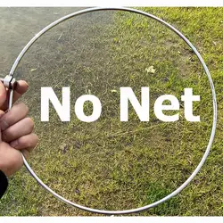 FN03 CC30 CC40 CC50 CC60 CC70 CC80 FN00 Fishing Net Round Frame Solid Stainless Wire 4, 5, 6mm No Net 30cm - 80cm Screw M8*1.25