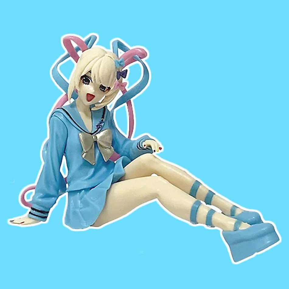 Figurines d'action de pluie, dessin animé NEEDY GIRL, surdose, belle fille, modèle mignon en PVC, Collection, jouets de bureau, cadeaux périphériques