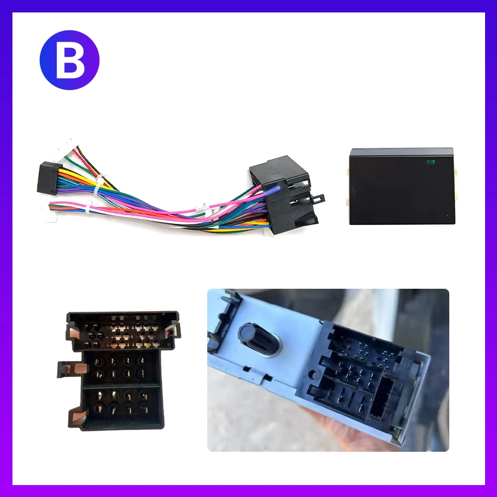 Android autoradio stroomkabel voor Renault Duster Sandero Kangoo Logan Kadjar Master autoradio bedradingssysteem adapter Canbus box