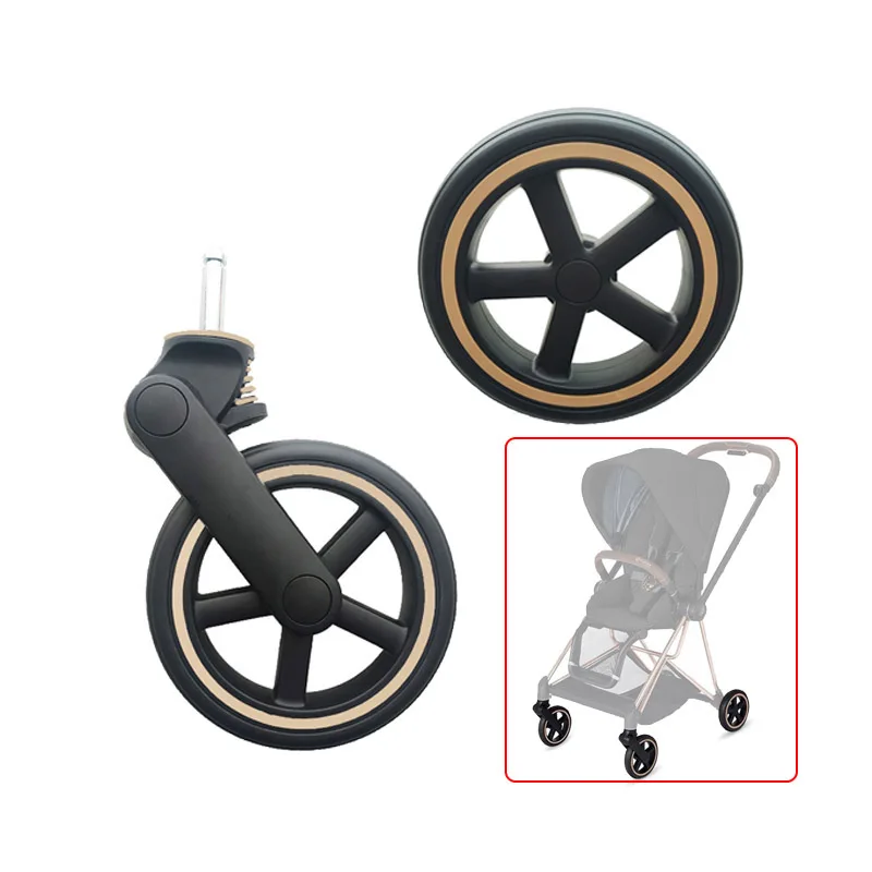 

Stroller Wheel For Cybex Mios 2/3 Series Pram Front Or Back One With Bearing Axle Baby Pushchair Replace Accessories