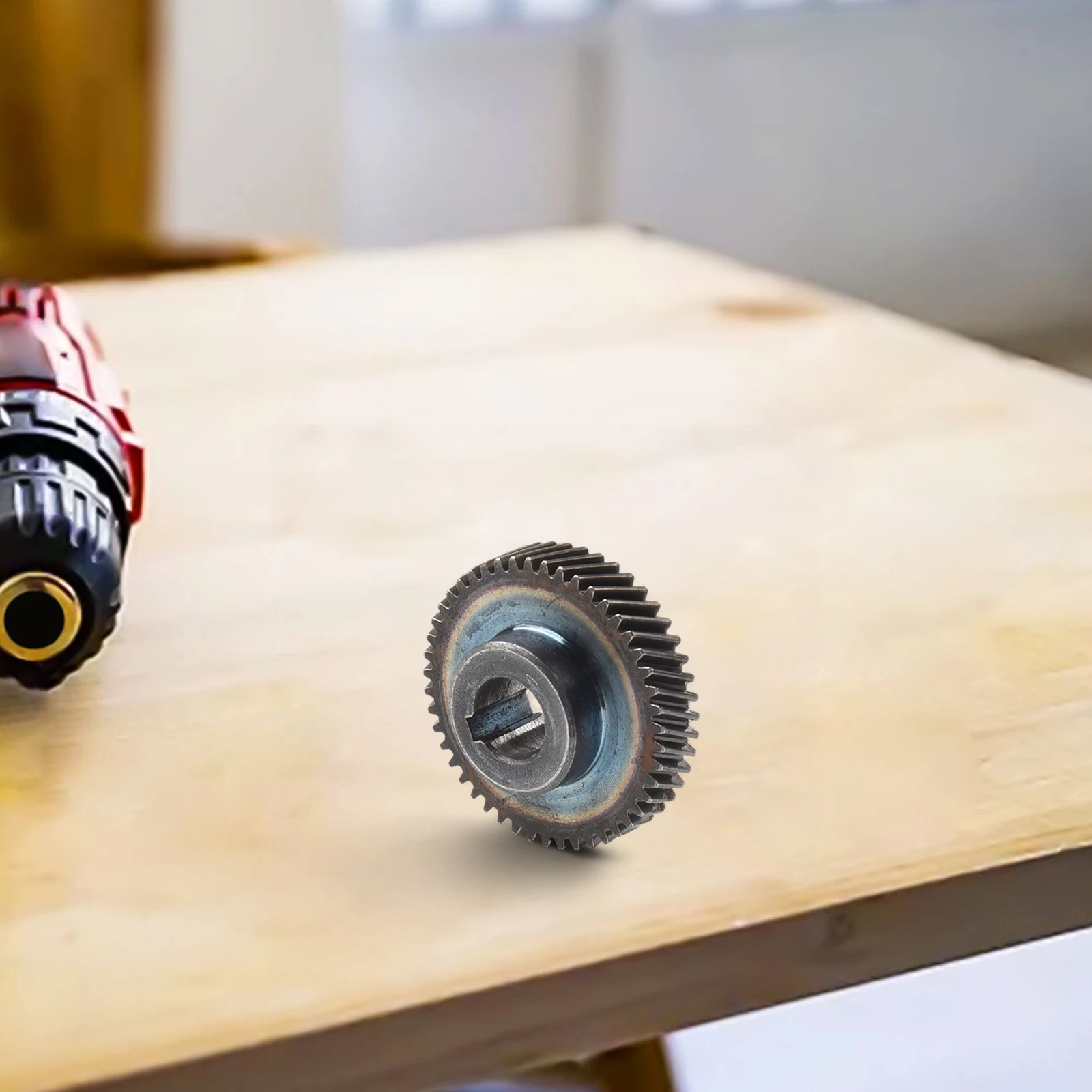 Replacement Gear for 6A6 Hand Electric Hammer Drill Featuring 47 Teeth and 10mm Hub Size for Functional Reassembly