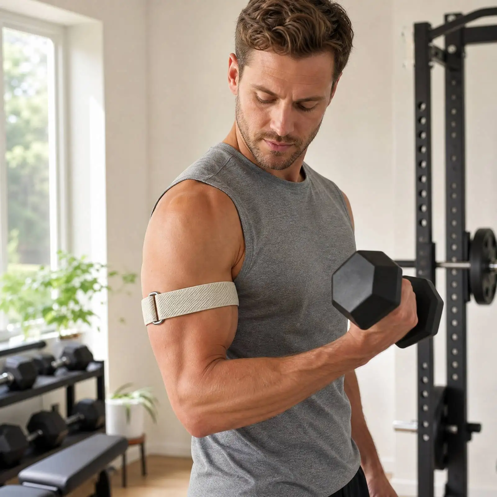 Upper Arm Wearable Strap for Hume 2.0 22mm Woven Nylon Twill Elastic Adjustable Band Black