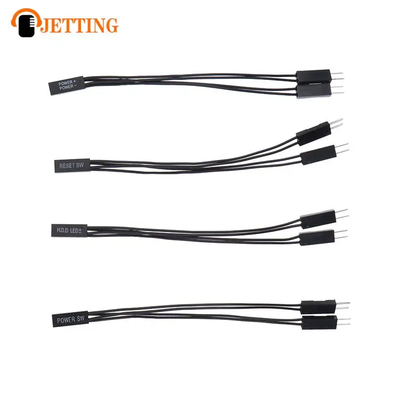 Motherboard Switch Power SW/RESET SW/HDD LED /Power LED 1 To 2 Double Adapter Cable Support Dual Boot