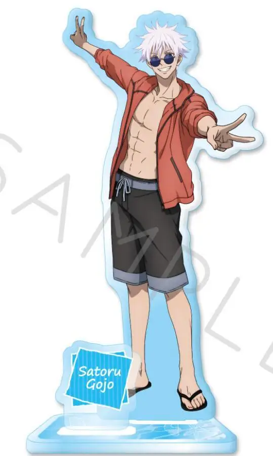 Anime Gojo Satoru Geto Suguru Acrylic Stand Doll Figure Model Plate Cosplay Toy For Gift