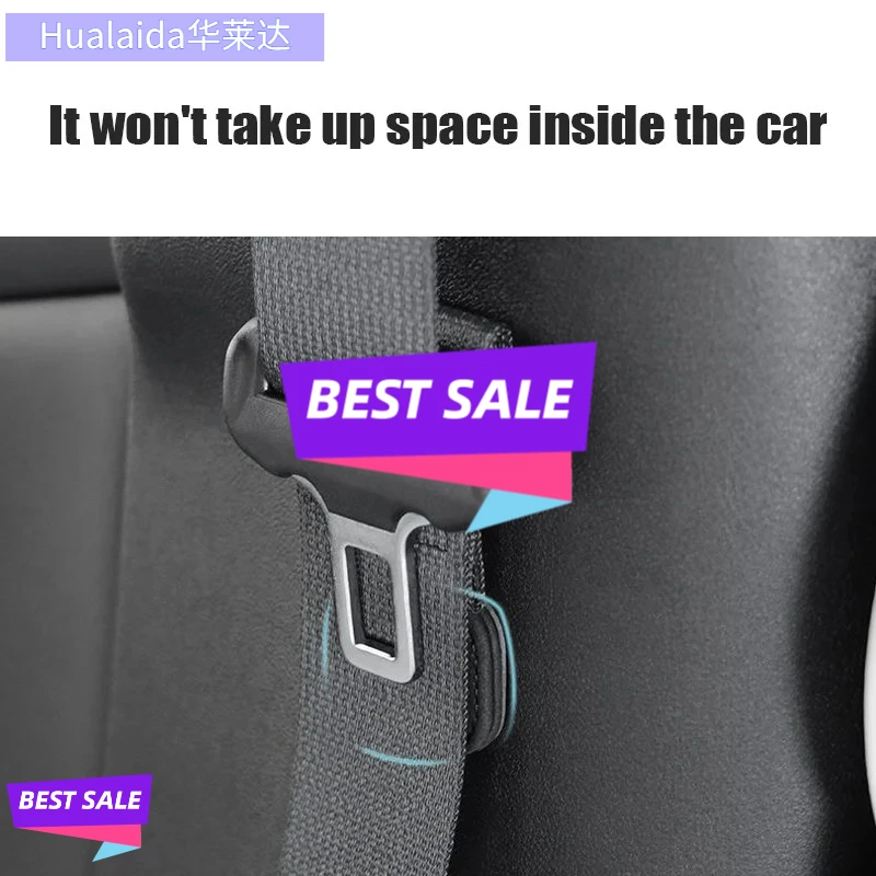 1/2pcs Suede Magnetic Suction Car Seat Belt Fixing Clips Auto Belt Holder Stabilizer Fastener Adjustable Clip Seatbelt Stopper