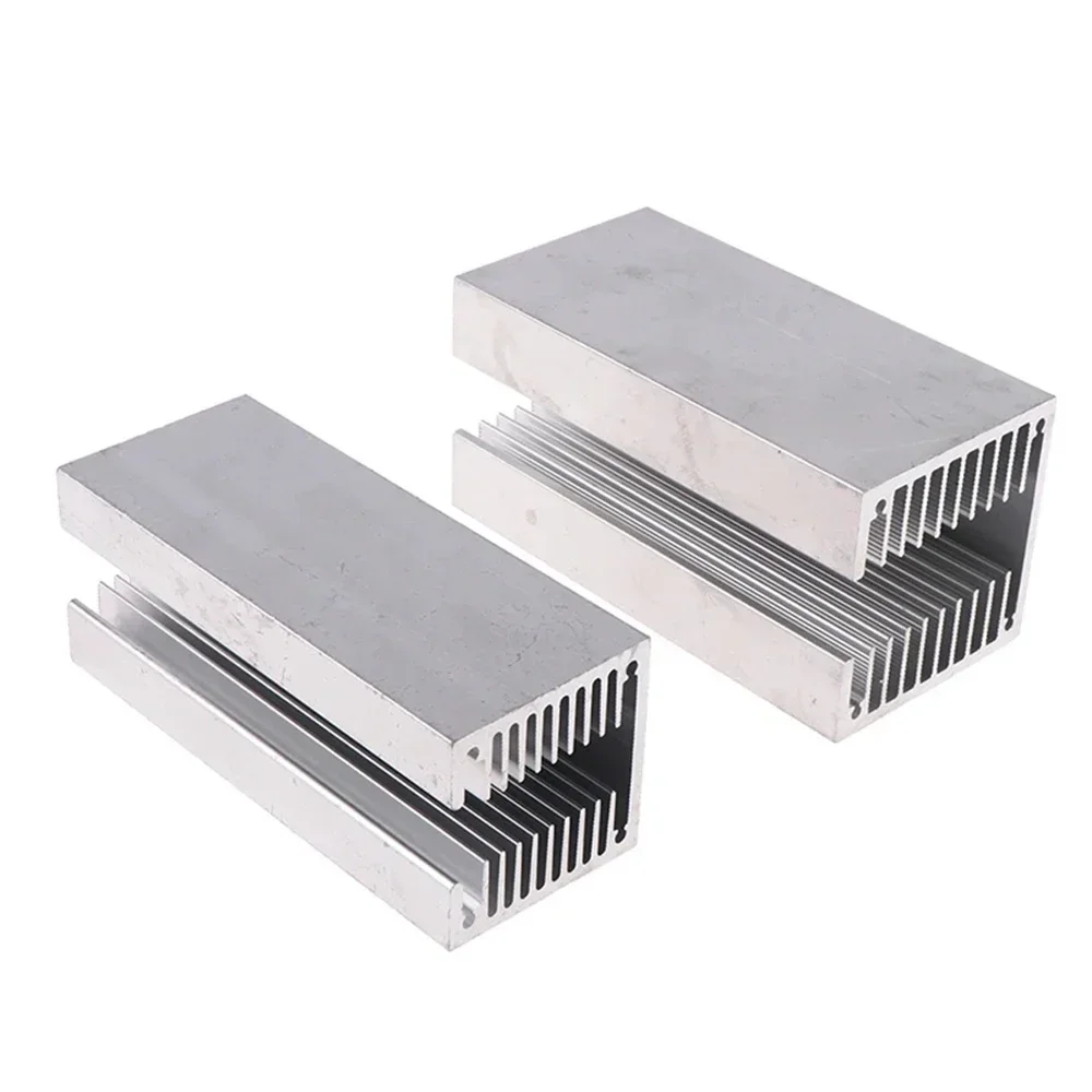 1PC 40*40*100mm/50*50*100mm U-slot Triode High Power Aluminum Alloy Heatsink Heat Sink CPU Power Radiator