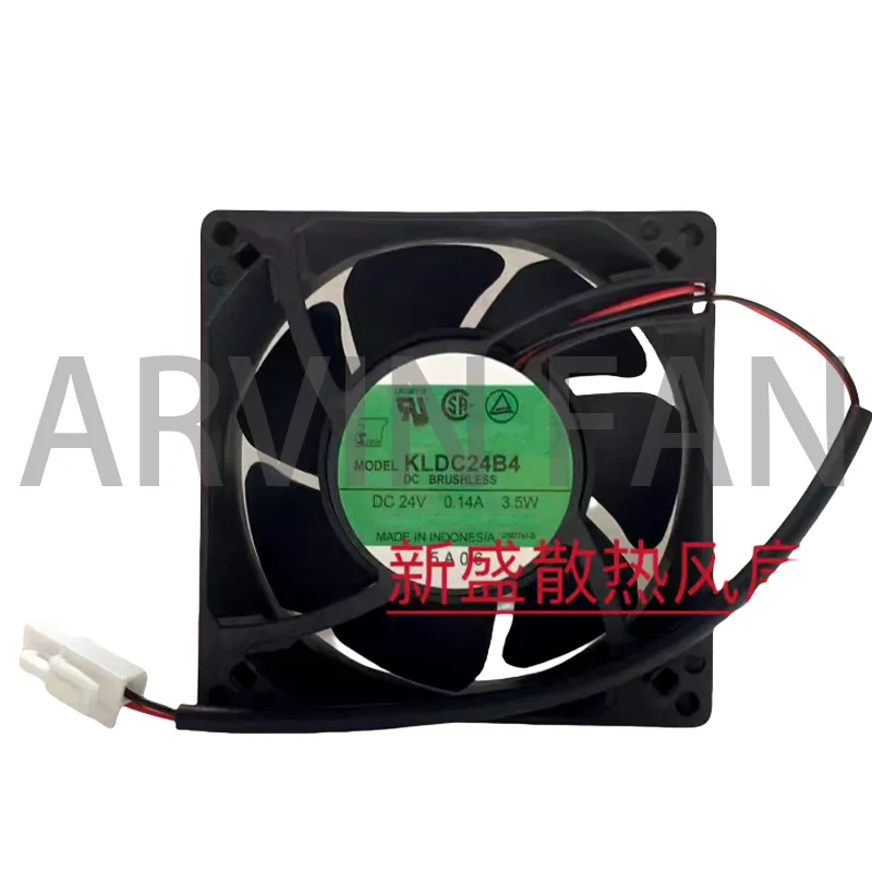 

Совершенно новый инверторный охлаждающий вентилятор KLDC24B4 DC24V 0,14A 3,5W