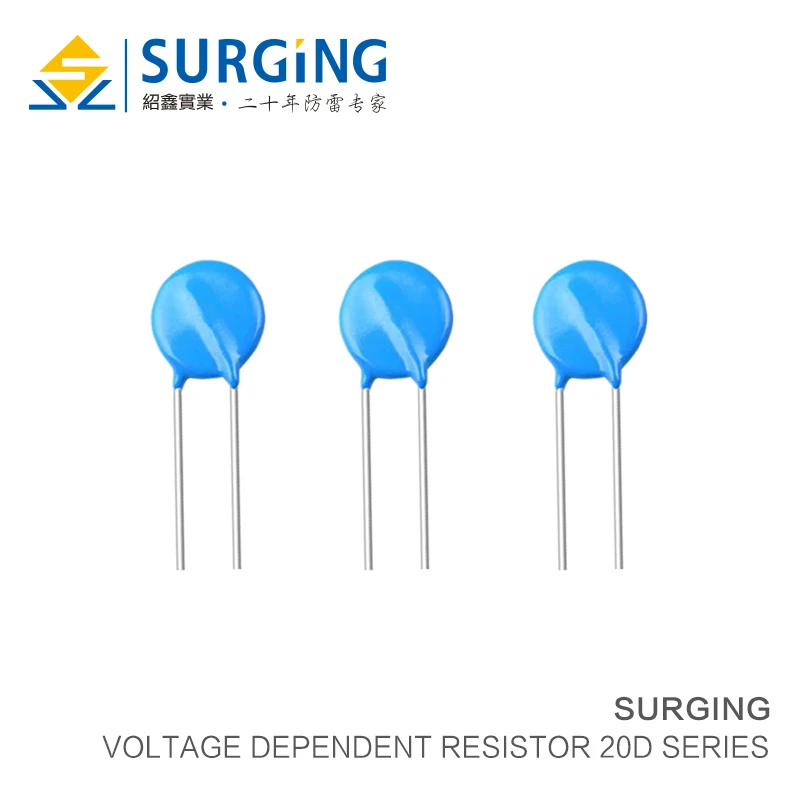 20PCS Varistor 14D471K 14D511K 14D271K 14D102K 14D431k 14D561K 14D681K 14D821K Metal Oxide Varistors Voltage  Dependent Resistor