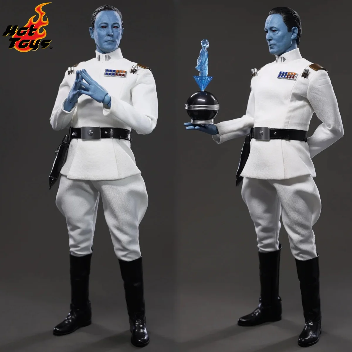 Figura de Acción Coleccionable Hot Toys 1/6 Escala TMS169 Star Wars Gran Almirante Thrawn con Armadura Imperial, Juguete de Regalo