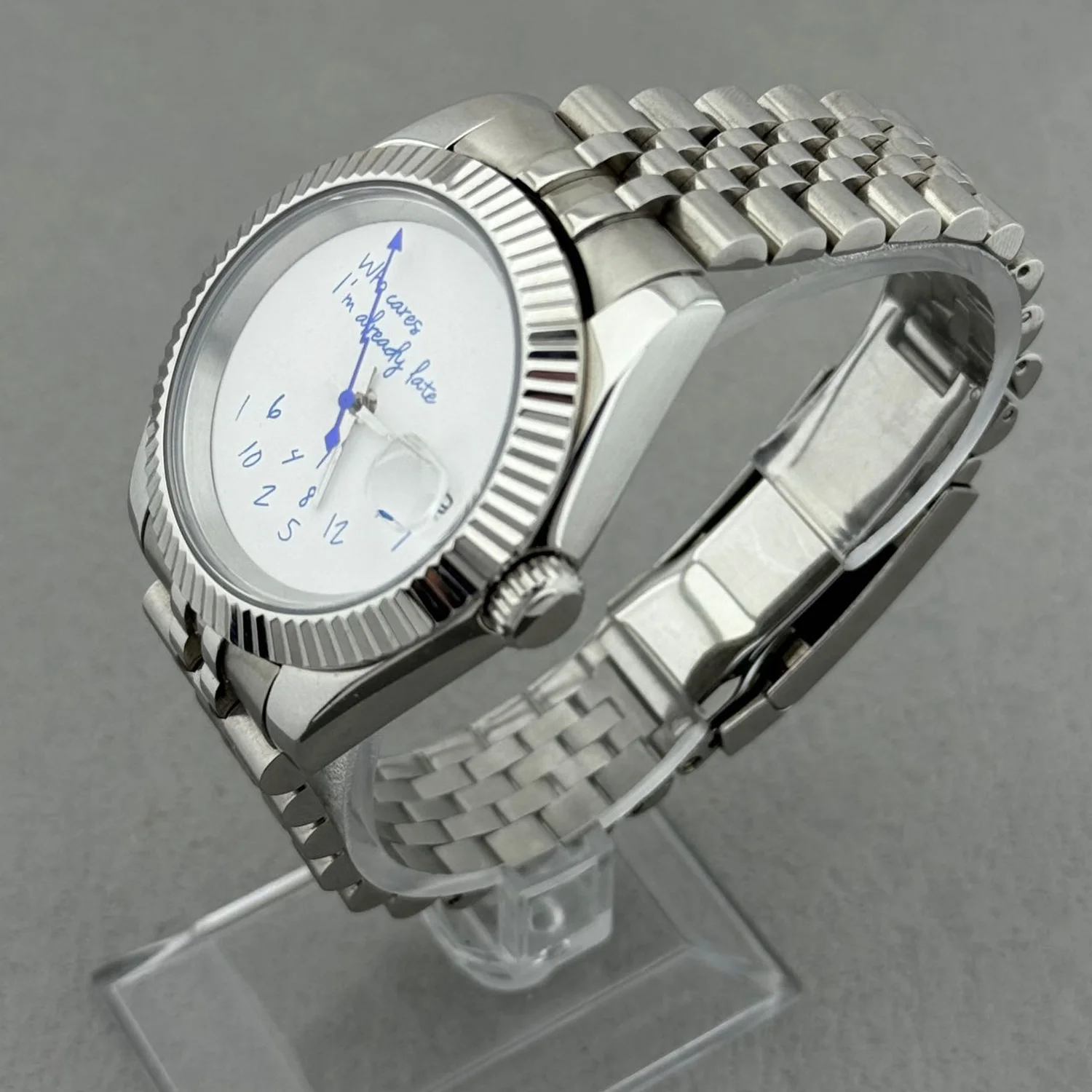 NH Watch 35 For Who cares im already late NH Automatic 35 Movement Sapphire Crystal 36mm/39mm NH No Logo 35 Watches