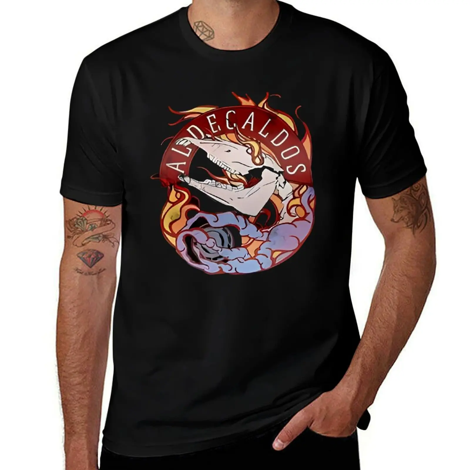 Cyberpunk Game Aldecaldos Unisex T-Shirt Casual All Match Tee Shirt for Men T-Shirt