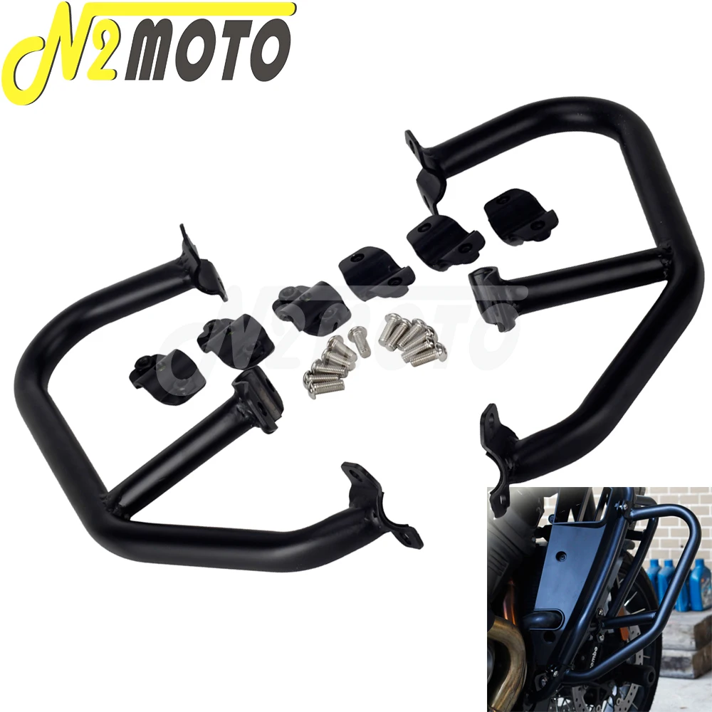 

2021 New Motorcycle Metal Highway Engine Guard Crash Bars Protector For Harley Pan America RA 1250 S PANAMERICA RA1250 RA1250S