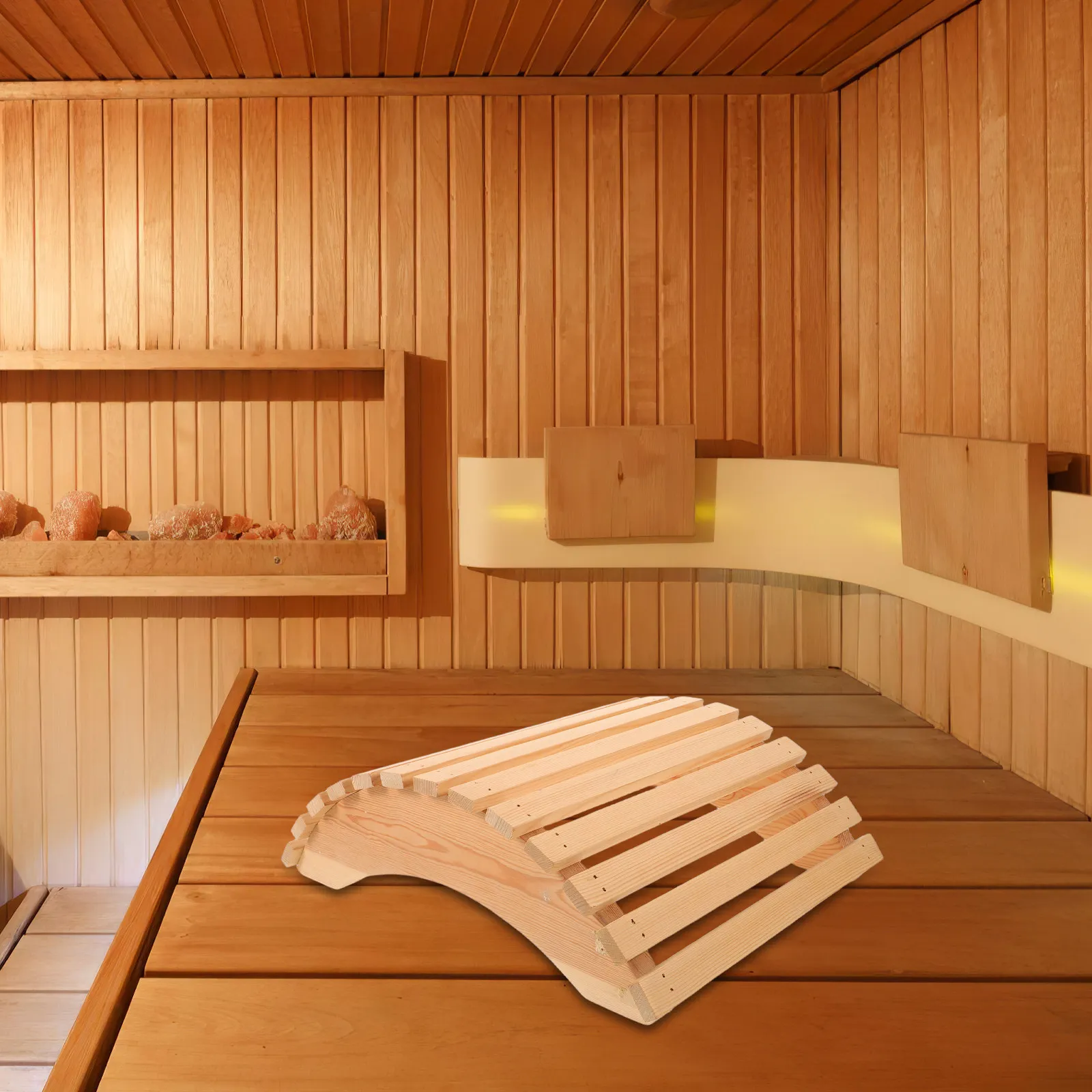 Sauna Lamp Shade Wooden Heat Resistant Cover Anti-Explosion Protective Light Guard Sauna Room Lighting Accessories Spa
