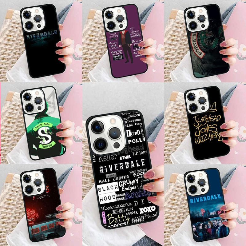 TV Riverdale Southside Serpent Phone Case Cover for iPhone 16 Promax 15 Pro 13 14 Plus 11 12 Mini XR XS MAX Coque