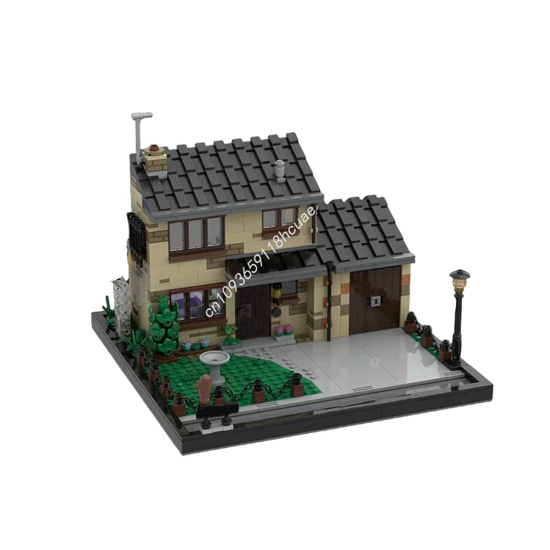 388pcs MOC 4 Privet Drive Scenery Harry Pottered Model Building Blocks Assemble DIY Toy Idea Education Festival Gifts Brick view 3
