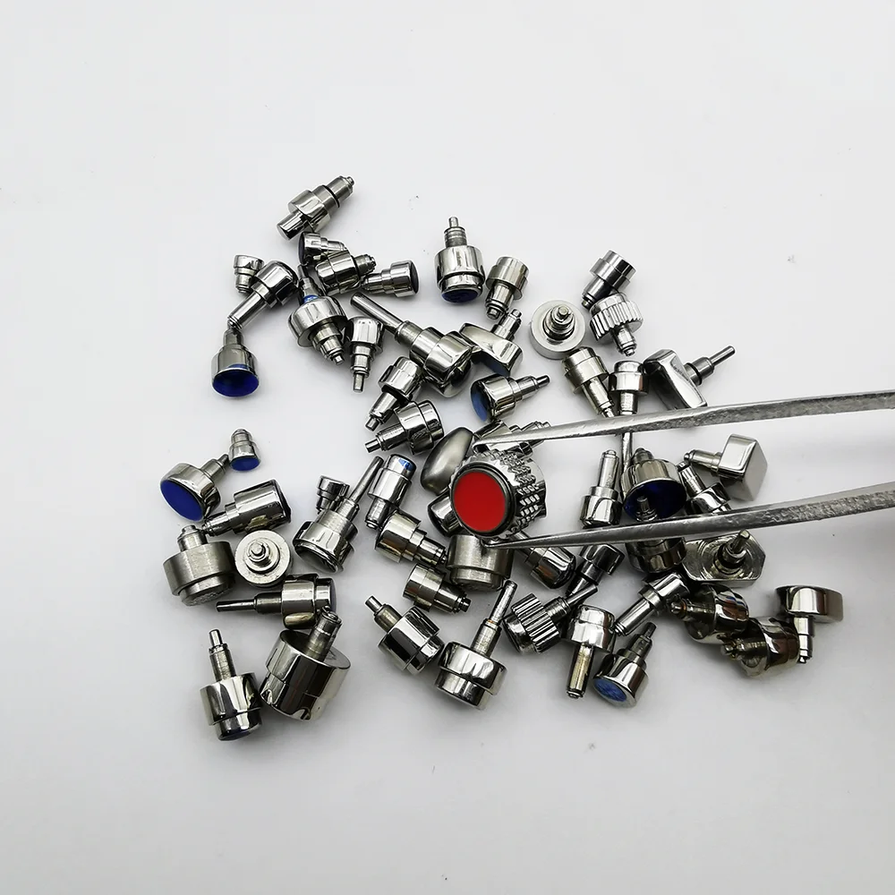 Watch accessories watch miscellaneous buttons various sizes one bag of about 60pcs