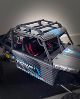 3D Printed ABS H10 Optic Yoko Vanquish Products 1/10 H10 Optic Trail Buggy VPS09010A  Car body shell Roof luggage rack roll cage