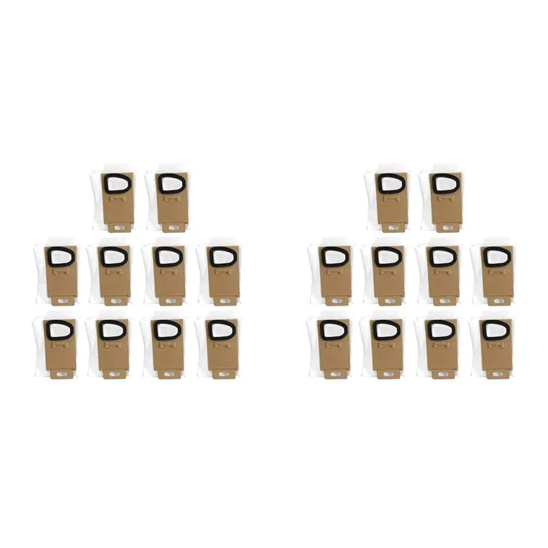 

Мешок для пыли N98R 20X для пылесосов Roborock H5, H7, H6, запасная часть, нетканый материал, профессиональный