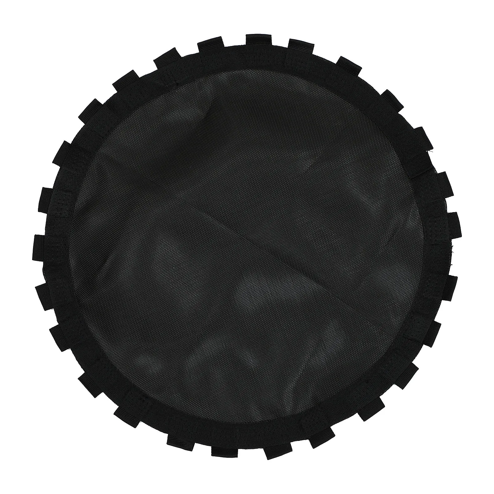 

Trampoline Jumping Mat Replacement Round Black Mesh Kids Bounce Heavy Duty Elastic Durable Reusable Outdoor Garden Fitness