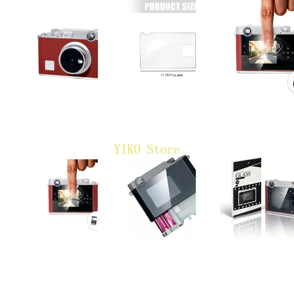 K32C Clear Cameras Protector Tempered Glass Film for Cameras Screen Cover Protections