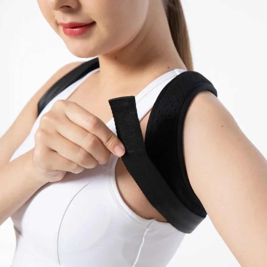 1PC Back Posture Correction Belt,Hunchback Prevention Correction of Sitting Posture,Unisex Breathable Body Shaping Support Brace