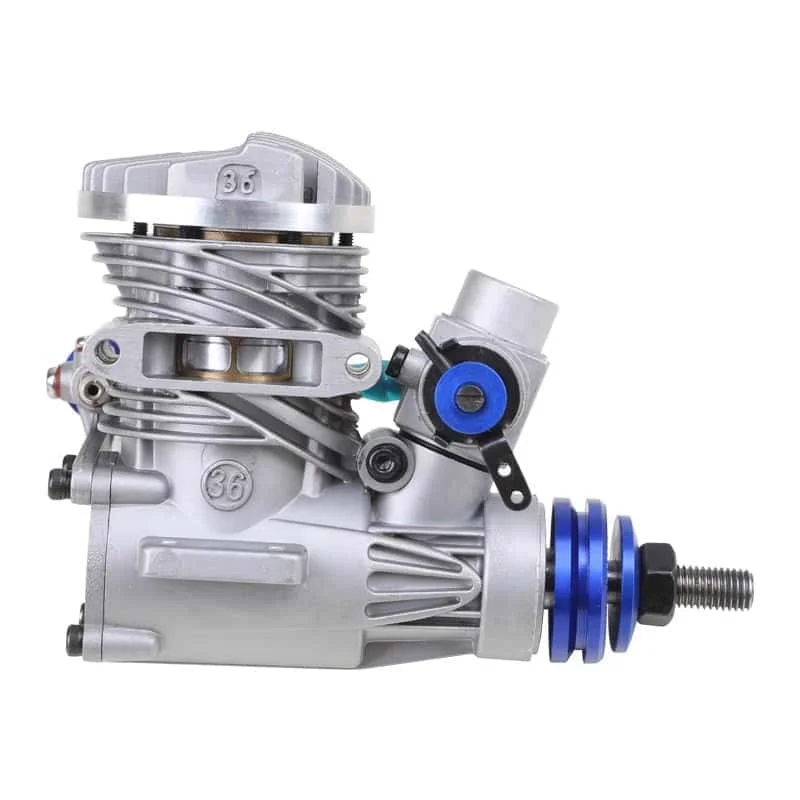 ASP E36 36th Generation 5.81CC 2-stroke Single-cylinder Fixed-wing Methanol RC Engine 2,000~18,000r.p.m.