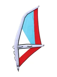 Inflatable Surfing Sail, Windsurfing, Sailing Canoe, Sweep SUP Paddle for Water Sports