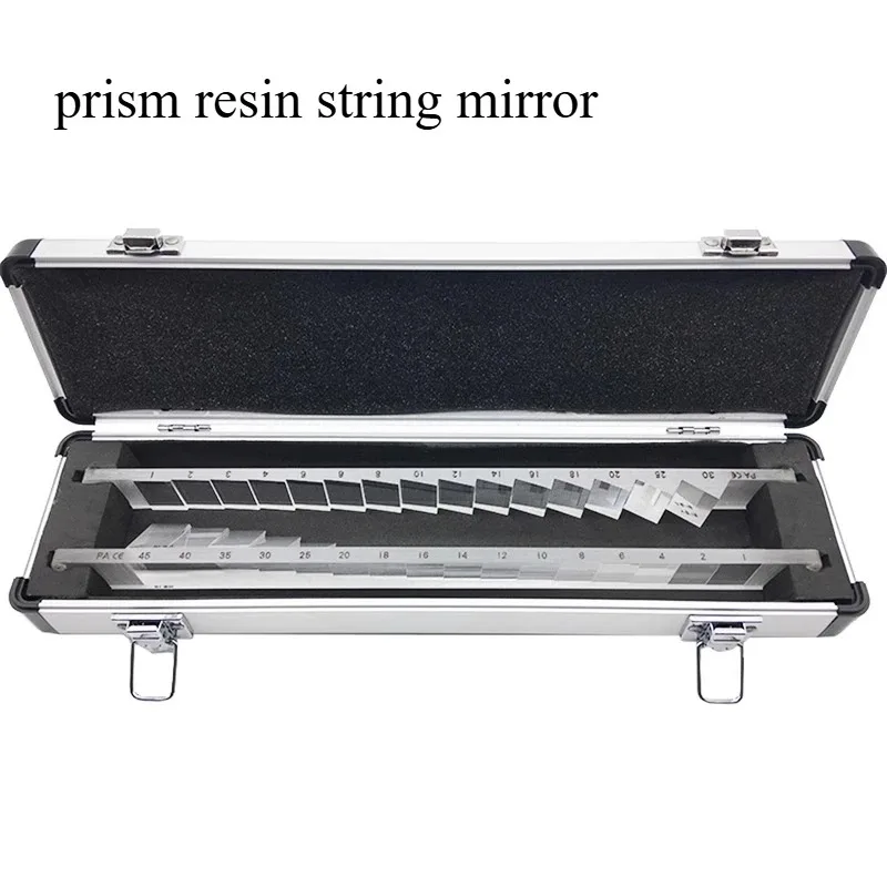 Stepped prism String Block lens Strabismus strip lens Triangular prism Ophthalmic strabismus examination measurement Prism row