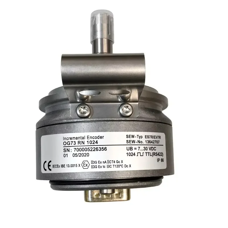 Bau & mer OG73 RN 1024 Incremental Encoder SEW ES7R/EV7R SEW-No.13642707 1024PPR TTL RS422 Explosion Proof IP66