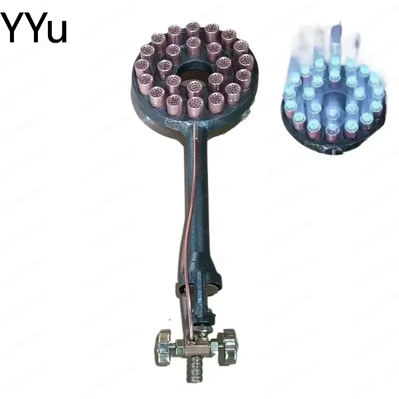 custom for Single Tube 338 Fire Accessories Gas Stove Coal Liquefied Gas Burner Center Parts Camping Outdoor Cooking