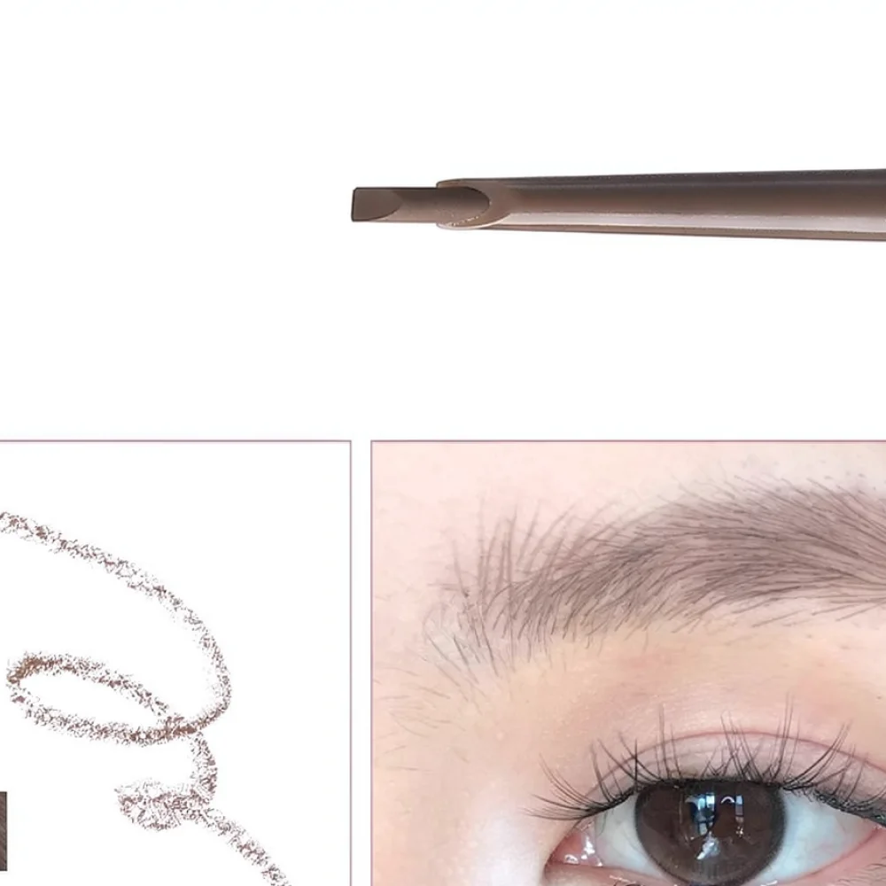 For For FLORTTE Eyebrow Pencil Professional Precise Definer Waterproof Long Lasting Smooth Matte Finish Makeup Tool Brow Tint